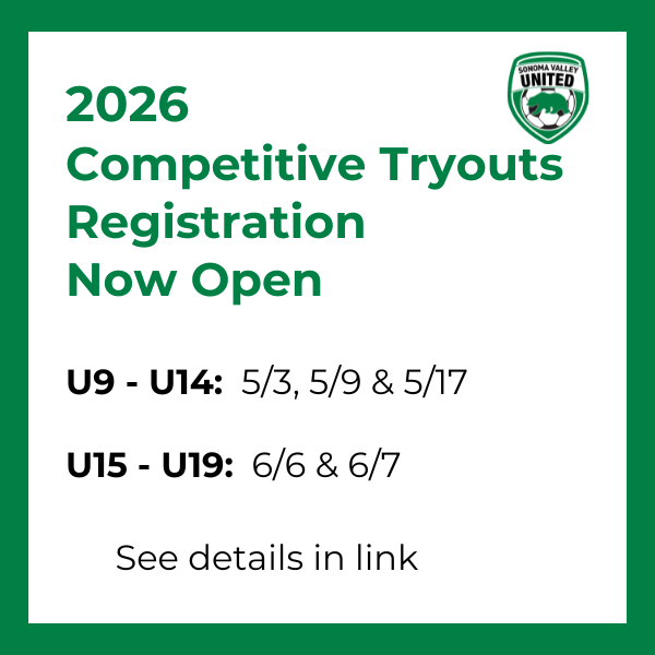 2026 Competitive Tryouts Registration Now Open